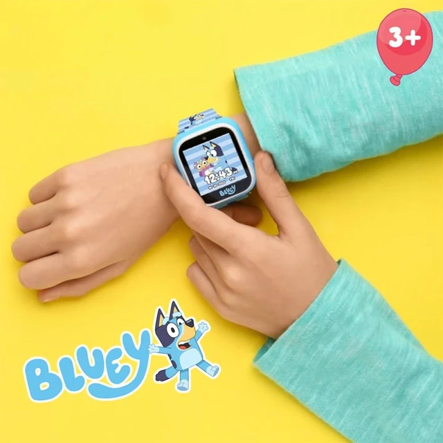 Alt view image 6 of 7 - Bluey Kids Smartwatch with Camera, Games, Pedometer and Audio Recorder for Creative Play and Learning, 1.5" Touchscreen, Blue, Fits 5.5"-8.0" Wrists, for Boys and Girls Ages 3+