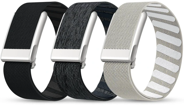 Main image of 3 Pack Nylon Sport Band for Whoop 5.0/MG Bands, One, Peak and Life Soft Breathable Quick-Dry Adjustable Replacement Strap for Whoop Band 5.0 and MG Fitness Tracker Men Women, NOT for Whoop 4.0