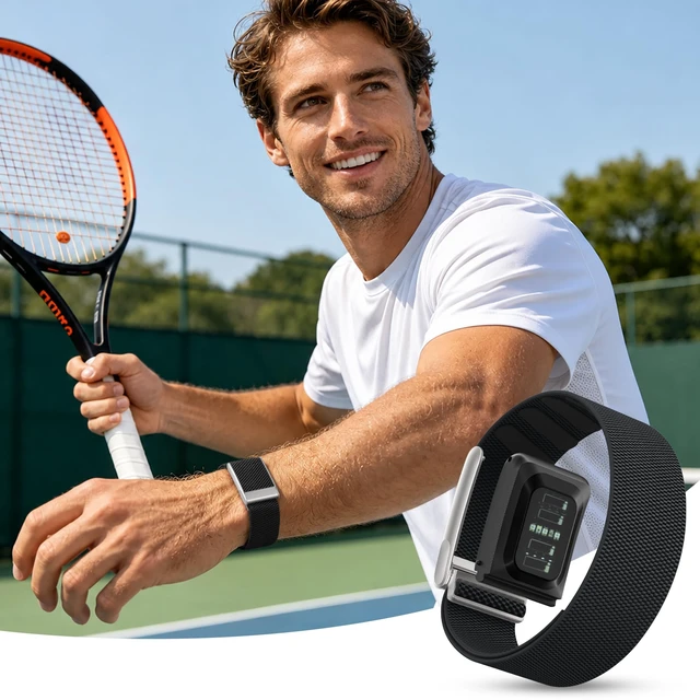 Alt view image 7 of 7 - 3 Pack Nylon Sport Band for Whoop 5.0/MG Bands, One, Peak and Life Soft Breathable Quick-Dry Adjustable Replacement Strap for Whoop Band 5.0 and MG Fitness Tracker Men Women, NOT for Whoop 4.0