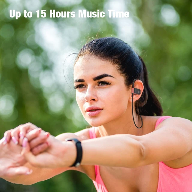 Alt view image 6 of 6 - Boean Bluetooth Headphones - IPX7 Waterproof Running Sports Earphones for Women & Girls with 16 Hrs Playtime