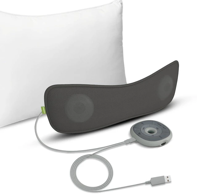 Main image of Slumber - Bluetooth Pillow Speaker with White Noise Private sleep audio with built-in white noise, Bluetooth and AUX support