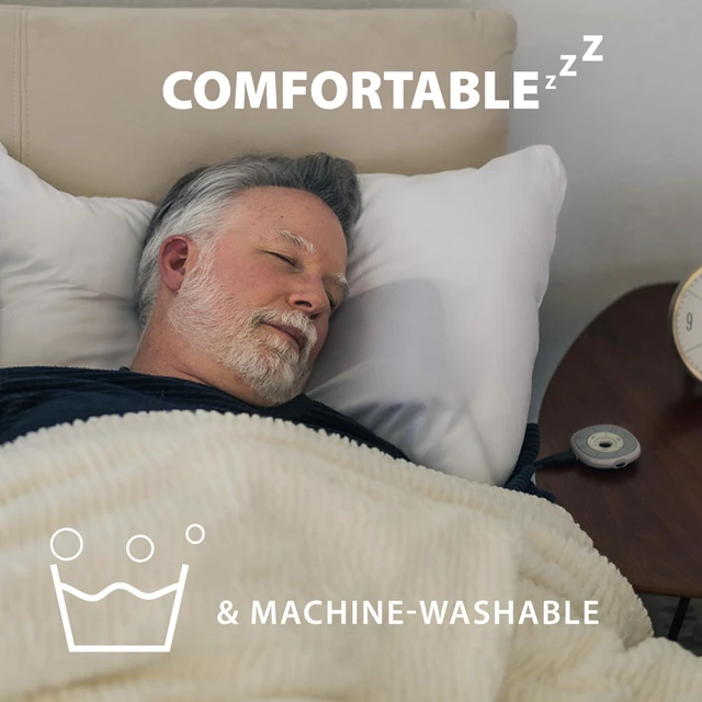 Alt view image 7 of 7 - Slumber - Bluetooth Pillow Speaker with White Noise Private sleep audio with built-in white noise, Bluetooth and AUX support