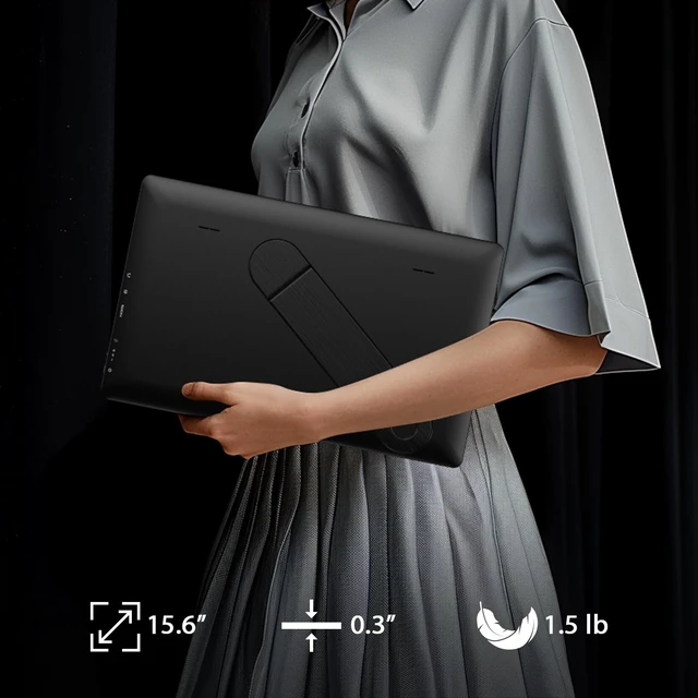 Alt view image 5 of 7 - Portable Monitor, 15.6" Portable Travel Monitor for Laptop 1080P FHD IPS Second Screen, USB C HDMI External Gaming Monitor Display for Computer Phone PC PS4 PS5 Xbox Switch (Z1-9)