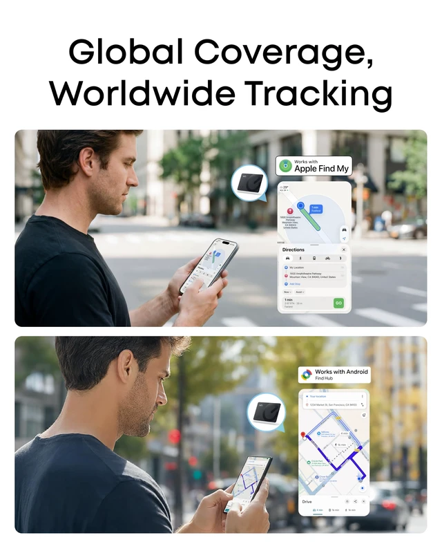 Alt view image 5 of 7 - SmartTrack Card E40, Works with iPhone iOS or Android, 1.7 mm Ultra-Thin, Wireless Charging, 80 dB Loud Alarm, Water-Resistant, Perfect for Wallets and Passports