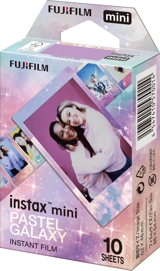 Alt view image 2 of 7 - FUJIFILM mini Pastel Galaxy Instant Film - 10 Exposures