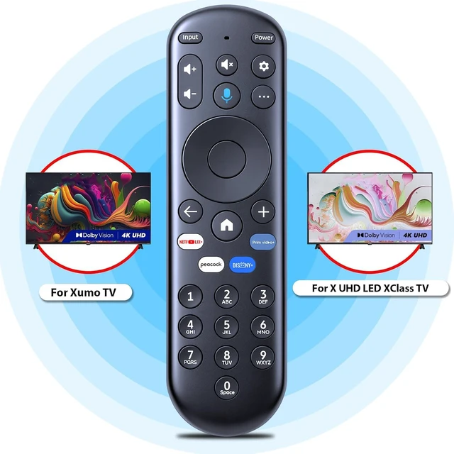 Alt view image 5 of 7 - Replacement for Xumo TV Remote - CP-RC1NA-23 (Pioneer/Element) Compatible with Hisense X UHD LED XClass TV MG3-R34010/297107, No Voice, Ready Out of Box, Fast Response