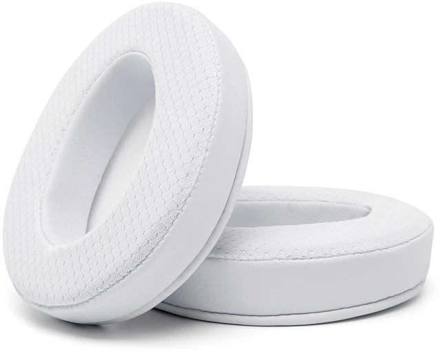 Alt view image 5 of 6 - Freeze - Cooling Gel Earpads for ATH M50X / SteelSeries Arctis/HyperX Made by Wicked Cushions Fits SteelSeries Arctis, ATH M50X, Turtle Beach Stealth & More. Cooler for Longer White