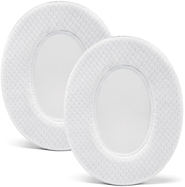 Alt view image 6 of 6 - Freeze - Cooling Gel Earpads for ATH M50X / SteelSeries Arctis/HyperX Made by Wicked Cushions Fits SteelSeries Arctis, ATH M50X, Turtle Beach Stealth & More. Cooler for Longer White