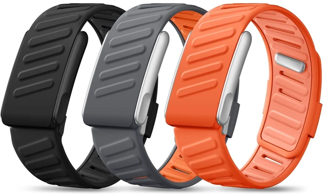Main image of Waterproof Silicone Sport Band for Whoop 5.0/MG for One/Peak/Life 3-Pack Soft Silicone Whoop Bands for WHOOP 5.0/MG, Breathable and Sweatproof. Quick-Release Design, Easy to Swap and Clean