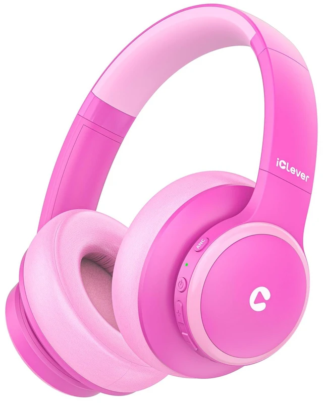 Main image of BTH26 Active Noise Cancelling Headphones for Kids, 60H Playtime SafeSound Tech 3.1, USB C Fast Charging, Bluetooth5.4, Kids Bluetooth Headphones, with Mic AUX Cord for iPad Airplane, Pink