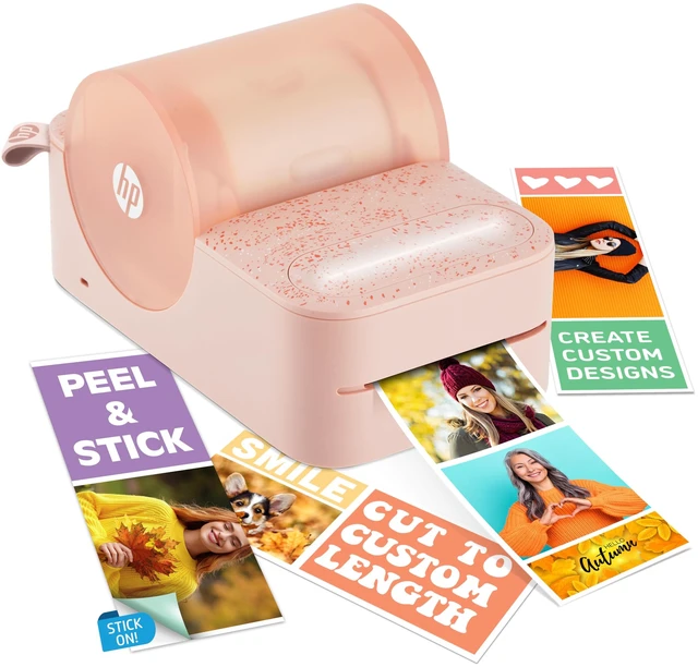 Main image of Sprocket Panorama Instant Color Label & Smartphone Photo Printer - Portable - Personalize Prints 2 x.5- 9 on Zink Sticky-Back Photos - Create Photobooth Strips & Custom Designs in App - Pink