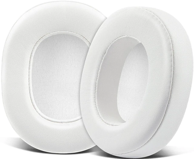 Main image of Replacement Earpads for Skullcandy Hesh 3/ANC/Evo & Crusher Wireless/540/ANC/Evo & Venue ANC Over-Ear Headphones, Ear Pads Cushions with Protein Leather, Noise Isolation Foam - White