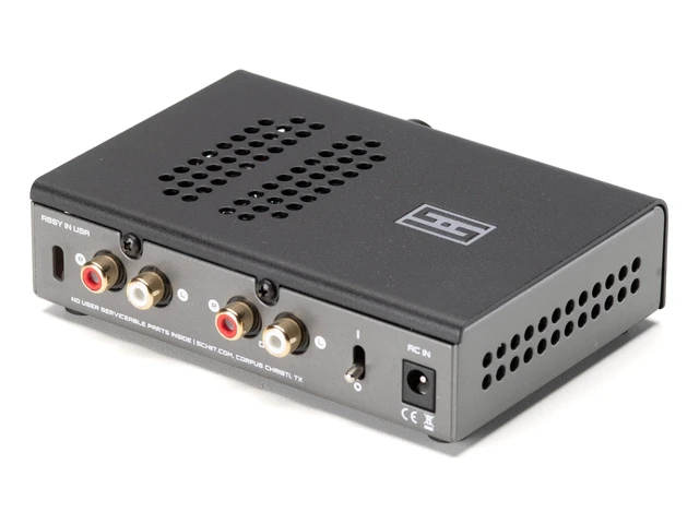 Alt view image 2 of 4 - Magni Unity Fully Discrete Headphone Amp and Preamp - Black Fully discrete, current-feedback headphone amp/preamp. Modular design, upgradeable DAC card slot. Made in USA