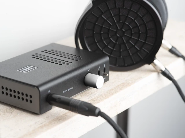 Alt view image 4 of 4 - Magni Unity Fully Discrete Headphone Amp and Preamp - Black Fully discrete, current-feedback headphone amp/preamp. Modular design, upgradeable DAC card slot. Made in USA