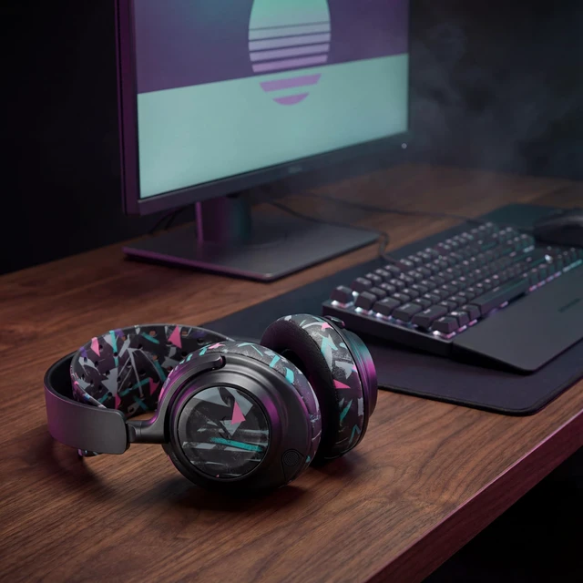 Alt view image 3 of 7 - Mod Kit V2 Nova Pro Wireless, Pro Omni & Elite - Gel Earpads & Headband Made by Wicked Cushions Side Plates also included. Fits Arctis Nova Pro Wireless, Elite & Pro Omni 90's Black