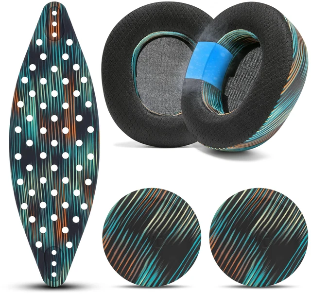 Main image of Mod Kit V2 Nova Pro Wireless, Pro Omni & Elite - Gel Earpads & Headband Made by Wicked Cushions Side Plates also included. Fits Arctis Nova Pro Wireless, Elite & Pro Omni The Simulation
