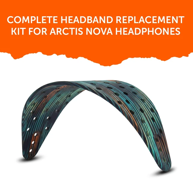 Alt view image 6 of 7 - Mod Kit V2 Nova Pro Wireless, Pro Omni & Elite - Gel Earpads & Headband Made by Wicked Cushions Side Plates also included. Fits Arctis Nova Pro Wireless, Elite & Pro Omni The Simulation