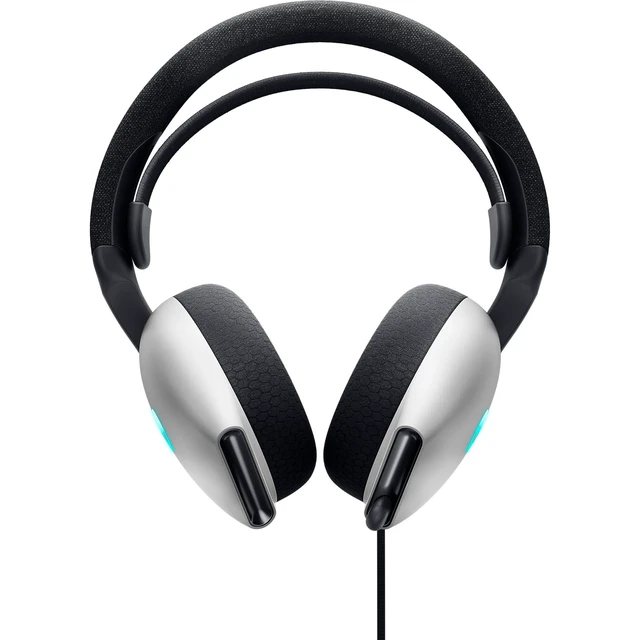 Alt view image 2 of 7 - Wired Gaming Headset AW520H 6.6 ft Cable, Hi-Res Audio, 20-40000 Hz, Memory Foam, Breathable Fabric, Lunar Light