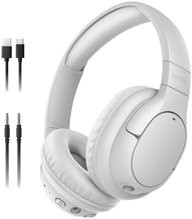 Main image of SoundForm Noise Cancelling Headphones for Kids, Wired & Wireless Play ANC, 60H Playtime, Built-in Microphone, Audio Sharing, 85dB Safe Volume Limit, Foldable, for School, Classroom, Travel