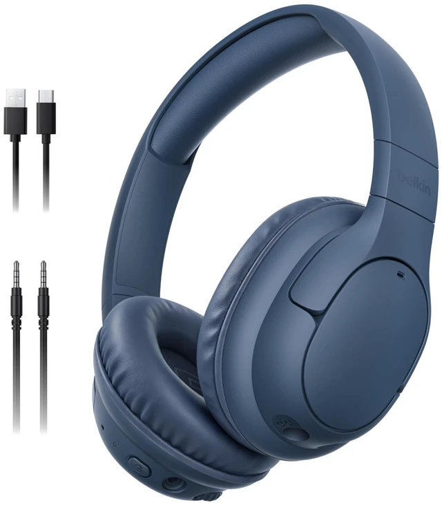 Main image of SoundForm Noise Cancelling Headphones for Kids, Wired & Wireless Play ANC, 60H Playtime, Built-in Microphone, Audio Sharing, 85dB Safe Volume Limit, Foldable, for School, Classroom, Travel