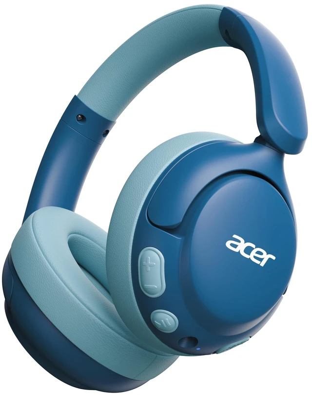 Main image of Kids Bluetooth Headphones, 85dB Limiter, 75H, w/Mic OHR725 Foldable Wireless Over Ear Headphones, Bluetooth 5.4, for Toddler School/iPad/Tablet/PC/Travel, Blue