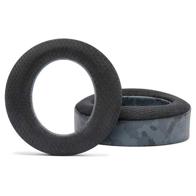Alt view image 6 of 7 - Freeze Pulse 3D - Cooling Gel Earpads for Sony PS5 Pulse 3D Made by Wicked Cushions Thicker Cushion & Wider Opening Black Camo