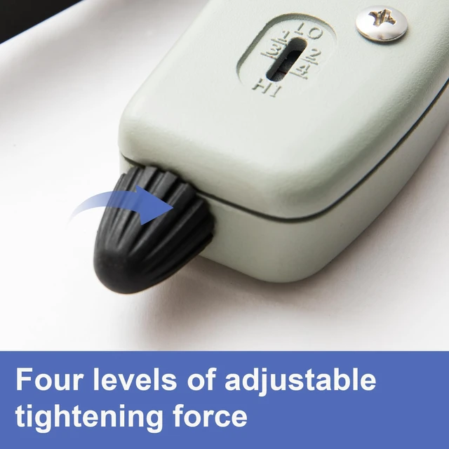 Alt view image 4 of 7 - Metal Zip Tie Cutter, Adjustable Tightening Force Stainless Steel Automatic Cable Tie Cutter Tightening Tool for Stainless Steel Tie Wrap with Free Zip Tie Release Tool, One-handed Mode