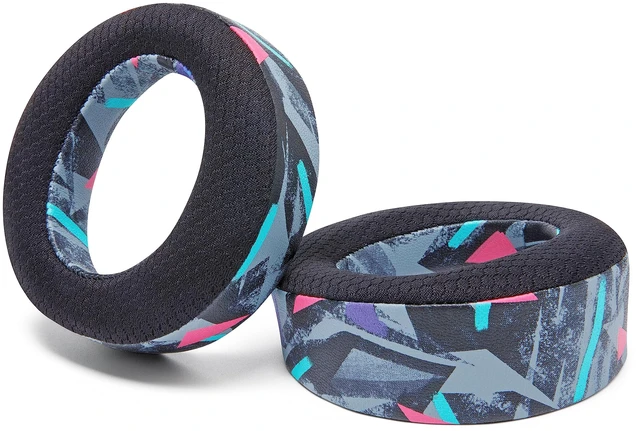 Alt view image 7 of 7 - Freeze Pulse 3D - Cooling Gel Earpads for Sony PS5 Pulse 3D Made by Wicked Cushions Thicker Cushion & Wider Opening 90's Black