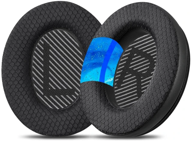 Main image of QC45 Ear Pads Compatible with Bose QuietComfort 45 35 QC35 II QCSC QCSE Cooling Gel Easy DIY Fit Premium Protein Leather Extra Thick Soft High-Density Foam