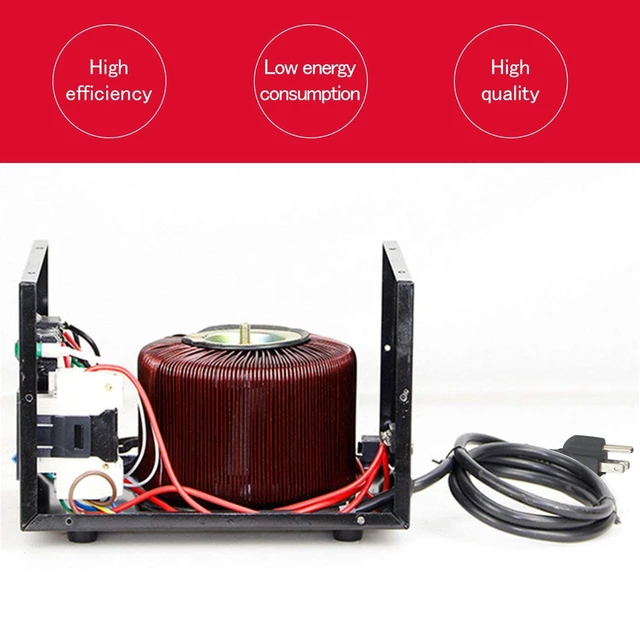 Alt view image 2 of 3 - 500W 110V/220V Step Up&Down Voltage Converter Transformer 110V to 220V OR 220V to 110V, US Power Cord, Circuit Breaker Protection, Power Converter
