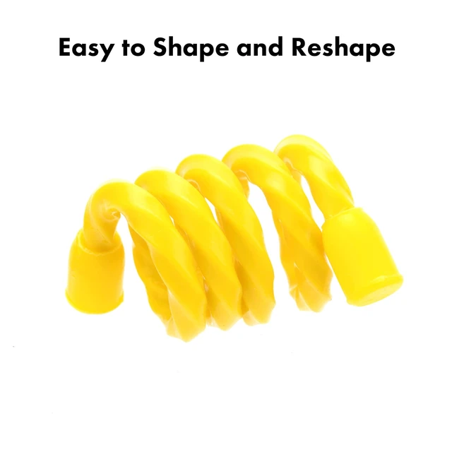 Alt view image 4 of 7 - 10 PCS 18-Inch Silicone Cable Ties - Reusable Rubber Twist Ties Bendable Cable Ties for Bundling and Holding, All Purpose Cord Tie for Indoor and Outdoor(5 Colors)