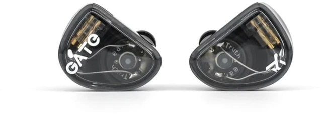 Main image of GATE Dynamic Driver in-Ear Headphone 3.5mm Interchangeable Headphone Cable Headphone (Black, with mic)