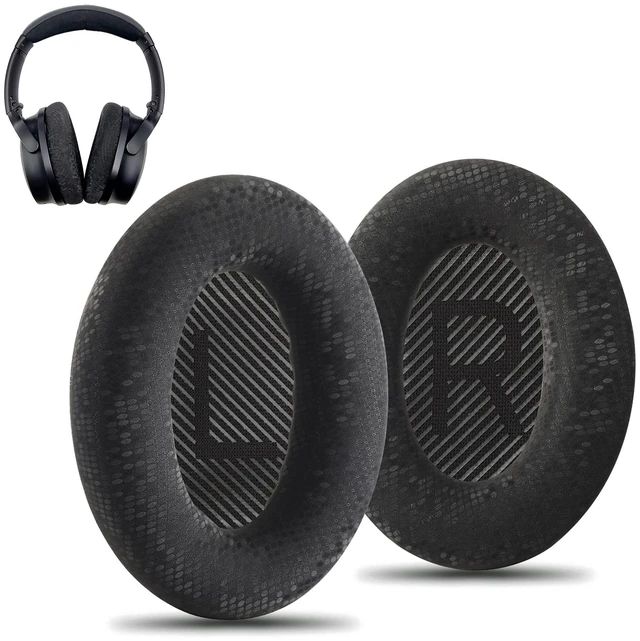 Main image of QC35 Replacement Ear Pads Cushions Compatible with Bose QuietComfort 35 / qc35 ii Headphones (Mosaic). Premium Protein Leather Thick High-Density Foam Great Comfort