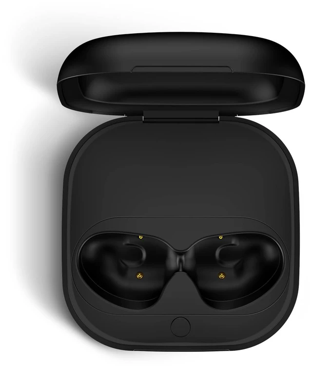 Main image of Wireless Charging Case Compatible for Beats Fit Pro, Portable Charger Case Replacement with Bluetooth Pairing Sync Button, 700mAh Built-in Battery (Not Included Earbuds) (Black)