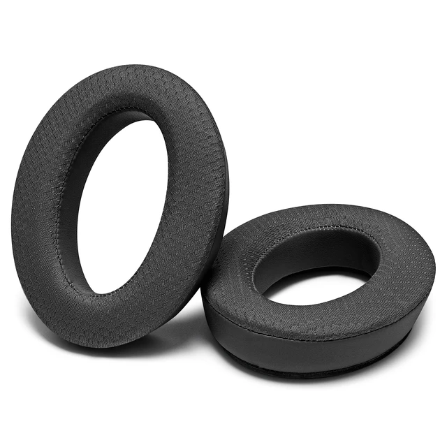 Alt view image 7 of 7 - Freeze QC35 - Cooling Gel Ear Pads for Bose QuietComfort 35 & 35ii Made by Wicked Cushions Breathable Sports Fabric, Extra Thick & Cooler for Longer Black