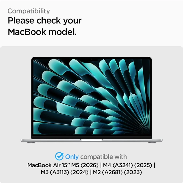 Alt view image 2 of 7 - SafeView Screen Protector for MacBook Air 15" M2-M5 (2022-2026) Privacy filter blocks side-angle views, anti-glare, easy install, magnetic attachment, precise cutouts and webcam clearance