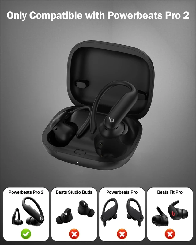 Alt view image 6 of 7 - Charging Case Replacement for Powerbeats Pro 2: Wireless Earbuds Charger Case with Bluetooth Pairing Sync Button, 600mAh Battery, Earbuds Not Included