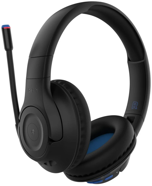 Main image of SoundForm Inspire Bluetooth Kids Headphones, 35H Battery Life Over-ear wireless headset, built-in mic, 85dB safe volume limit, online learning, travel, iPad, iPhone, Galaxy