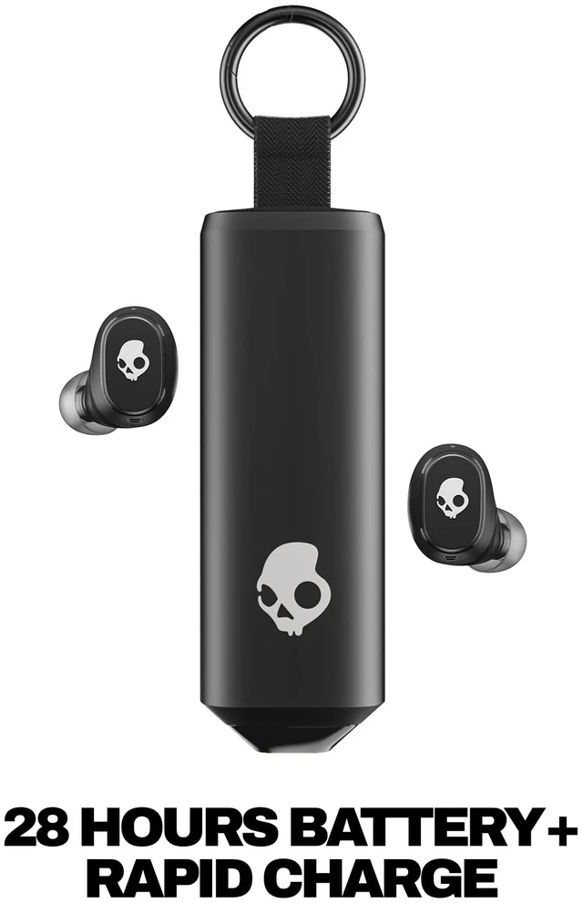 Alt view image 3 of 7 - Dime 360 Wireless Earbuds with Clip-Anywhere Case - True Black In-Ear Fit, Bluetooth, Noise Isolating, 28 Hours Battery, Microphone for iPhone Android, Easy Clip-On Design for Travel