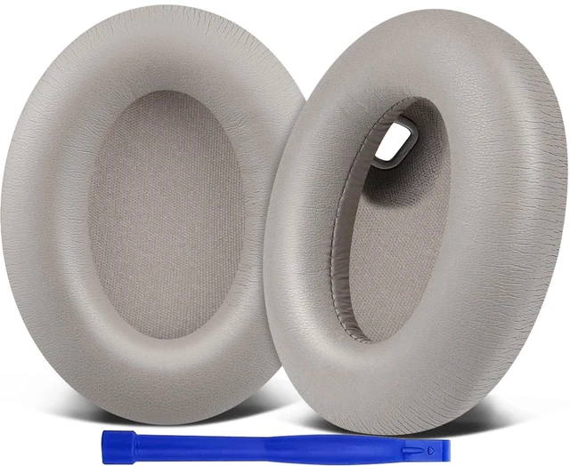 Main image of Replacement Earpads for Sony WH-1000XM4 (WH1000XM4) Headphones, Ear Pads Cushions with Noise Isolation Foam, Added Thickness, Without Affecting Sensor - Grey
