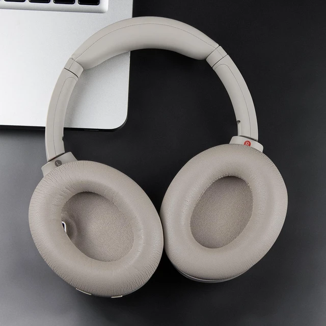 Alt view image 3 of 7 - Replacement Earpads for Sony WH-1000XM4 (WH1000XM4) Headphones, Ear Pads Cushions with Noise Isolation Foam, Added Thickness, Without Affecting Sensor - Grey