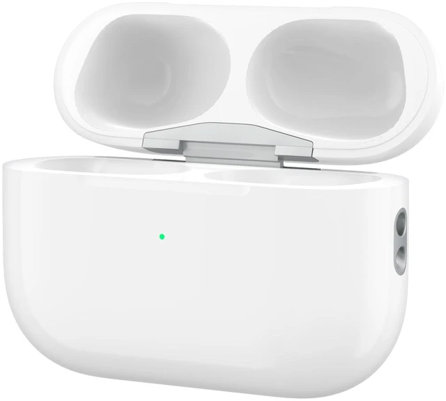 Main image of Replacement Charger Case for AirPods Pro 1 & 2 660mAh Wireless Charging & Bluetooth Pairing Button L-Port