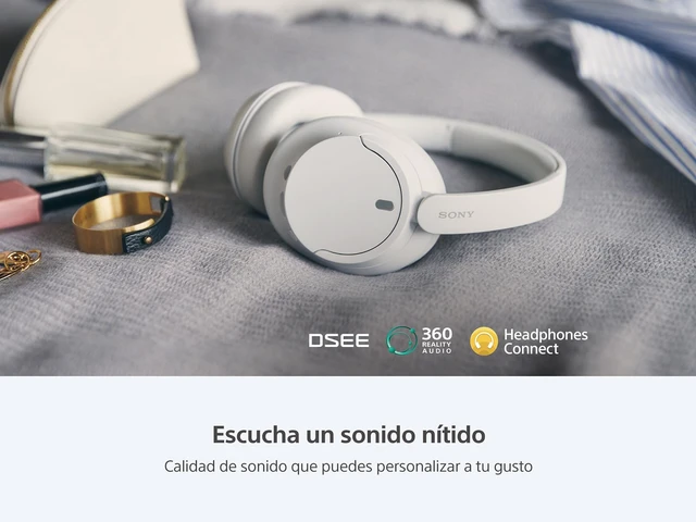 Alt view image 4 of 7 - WH-CH720 Noise Canceling Wireless Bluetooth Headphones - Built-in Microphone - up to 35 Hours Battery Life and Quick Charge - White