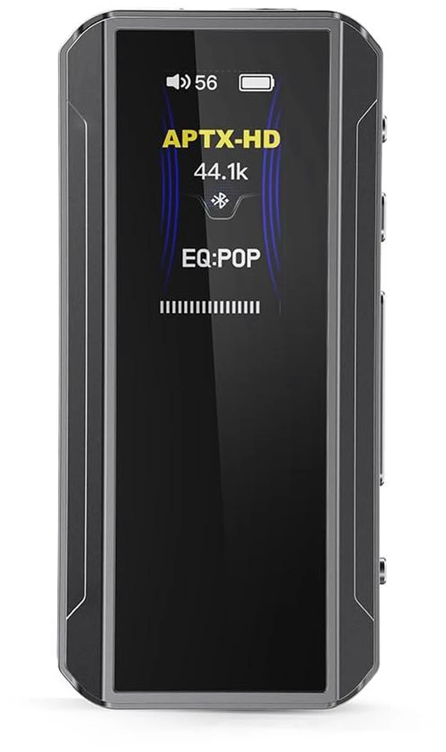 Main image of BTR13 Bluetooth Headphone Amplifier with LDAC, aptX Adaptive, aptX HD, AAC (Dual CS43131 3.5mm Unbalanced & 4.4mm Balanced Output) (Black)