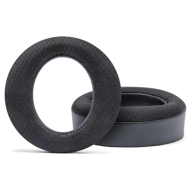 Alt view image 6 of 7 - Freeze Pulse 3D - Cooling Gel Earpads for Sony PS5 Pulse 3D Made by Wicked Cushions Thicker Cushion & Wider Opening Black
