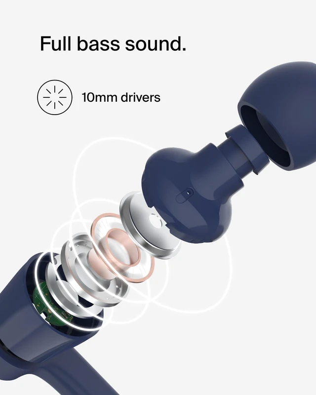 Alt view image 6 of 7 - USB-C Wired Earbuds, Adjustable Volume Limiter, IPX5 In-ear headphones for kids and adults, 85-100dB safe sound, flat tangle-free cable, school, travel, USB-C devices