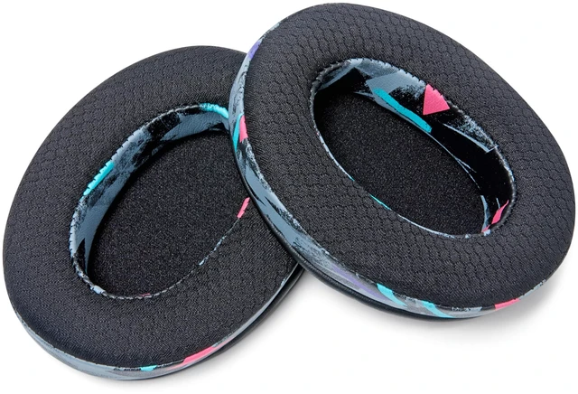Alt view image 7 of 7 - Freeze Crusher - Cooling Gel Earpads for Skullcandy Crusher & Hesh 3 Made by Wicked Cushions Also fits Crusher ANC 2, Crusher 720 & 1080 Soft Memory Foam, Cooler for Longer 90's Black