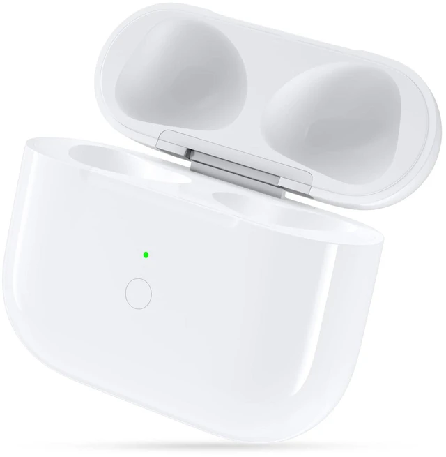Main image of Replacement Charging Case for AirPods 3rd Gen (Not Pro 3), L-Port Replacement Charging Case for AirPods 3rd Gen, No Earbuds, Sync Button Pairing Wireless Charger Case