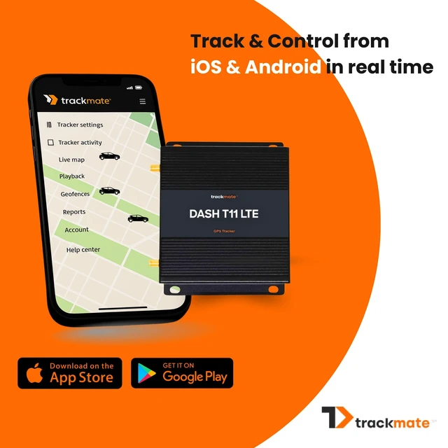 Alt view image 2 of 7 - Dash T11 Fleet GPS Tracker for Vehicles Motorcycles Trailers