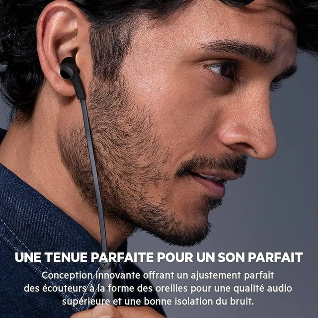 Alt view image 2 of 7 - Wired Earbuds with USB-C Connector, Built-in Mic In-ear headphones, tangle-free cable, inline remote, volume and track controls, USB-C smartphones, tablets